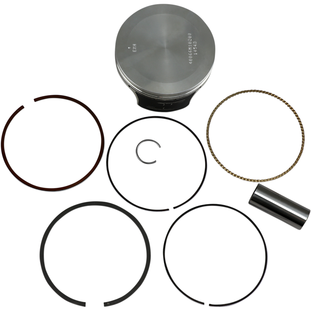 WISECO Piston Kit - 102.00 mm - Honda 40066M10200