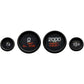 Dakota Digital MLX 4-Gauge Instrument Kit - Black Bezel MLX-8496-K