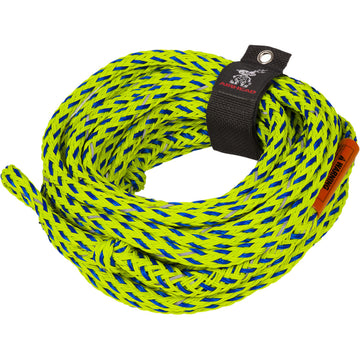 AIRHEAD SPORTS GROUP Rope - Tow - Reflective Green - 4 Rider - 60' AHTR-04S