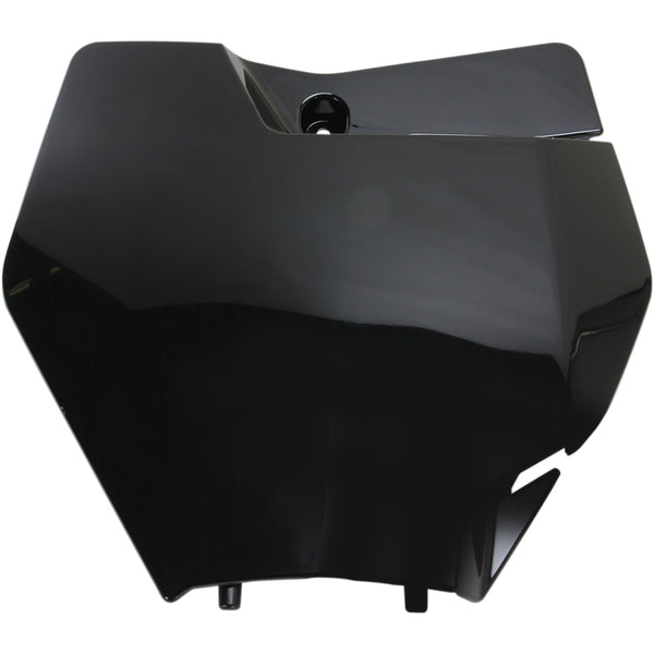 Acerbis Front Number Plate - Black 2421120001