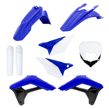 PLASTIC KIT END BLUE WITHOUT IPD | Sherco