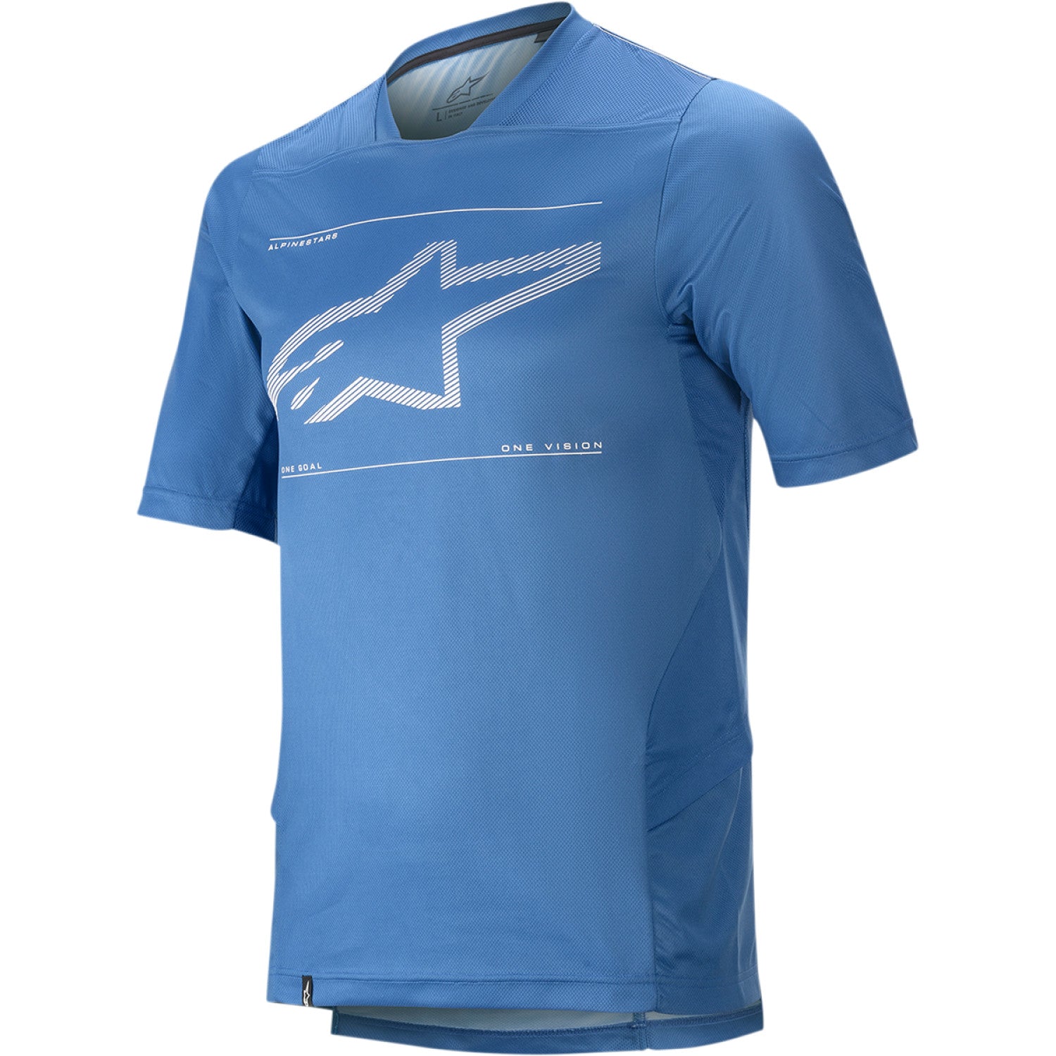 ALPINESTARS Drop 6.0 Jersey - Short-Sleeve - Blue - Small 1766320-7310-SM