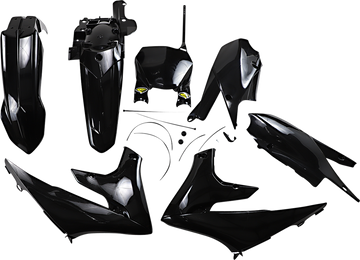 CYCRA 5 Piece Replica Body Kit - Black - Yamaha 1CYC-9427-12