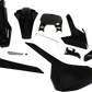 CYCRA 5 Piece Replica Body Kit - Black - Husqvarna 1CYC-9421-12
