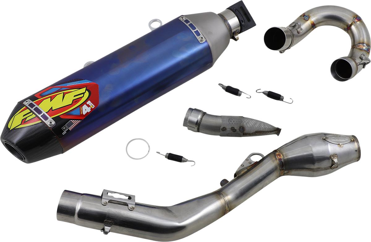 FMF 4.1 RCT Exhaust with MegaBomb - Anodized Titanium 045652