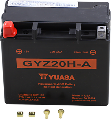 Yuasa AGM Battery - GYZ20H-A YUAM720GHA