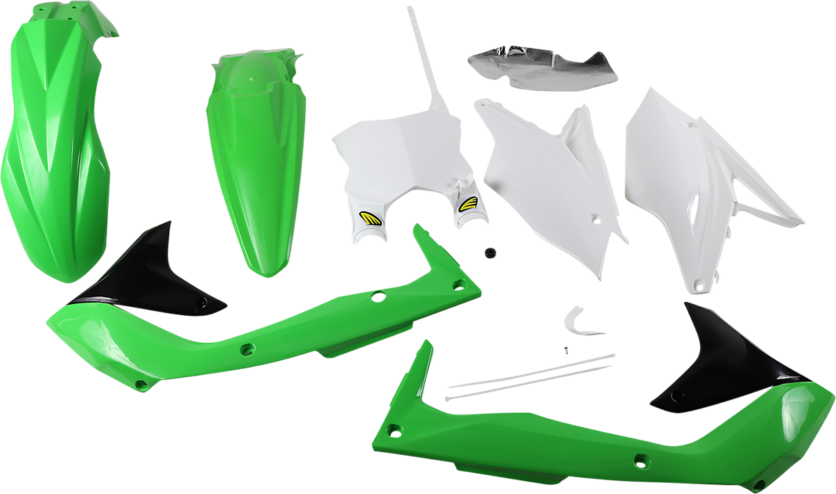 CYCRA 5 Piece Replica Body Kit - OE Green/White/Black - KX 450F 9418-00