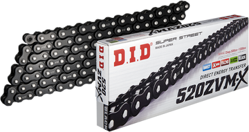 DID 520 ZVM-X - Drive Chain - 120 Link - Black 520ZVMXB120Z