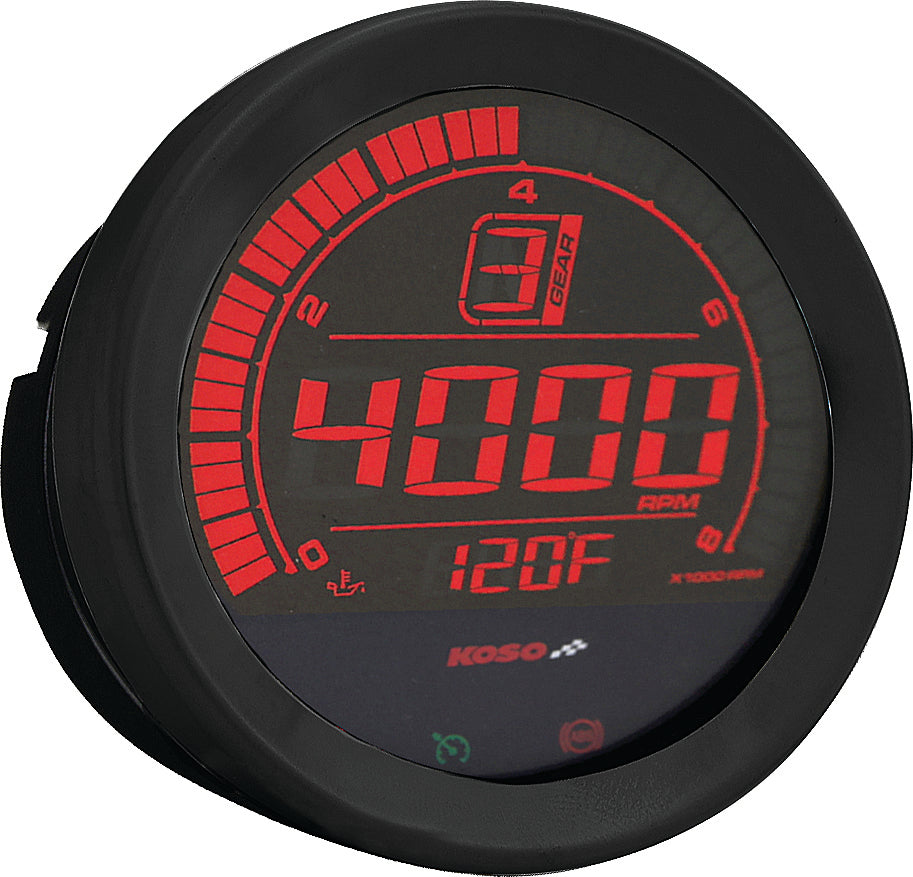 Digital Gauge Cluster Black Bezel 04 13 Flht And Fltr