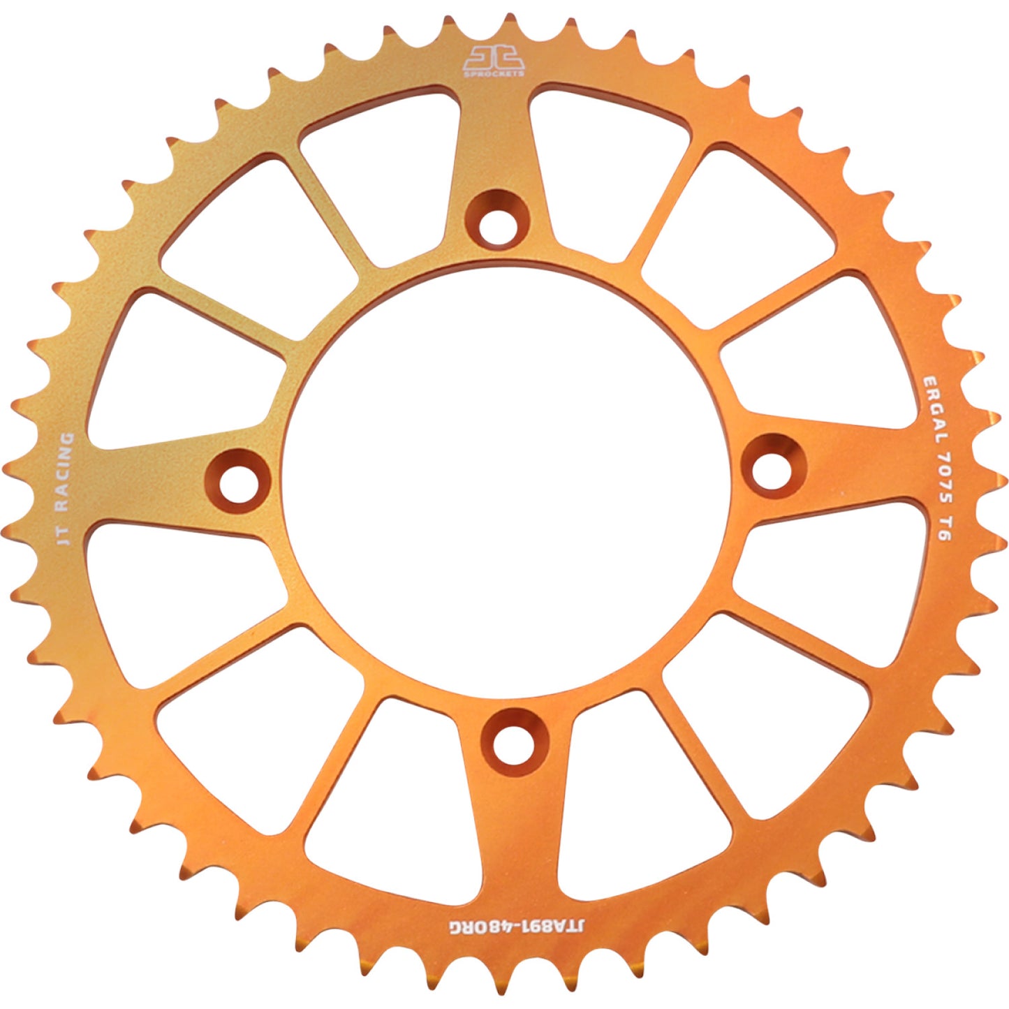 JT SPROCKETS Rear Sprocket - KTM - Orange - 48 Tooth JTA891.48ORG by JT Rear Sprockets   Aluminum/Alloy