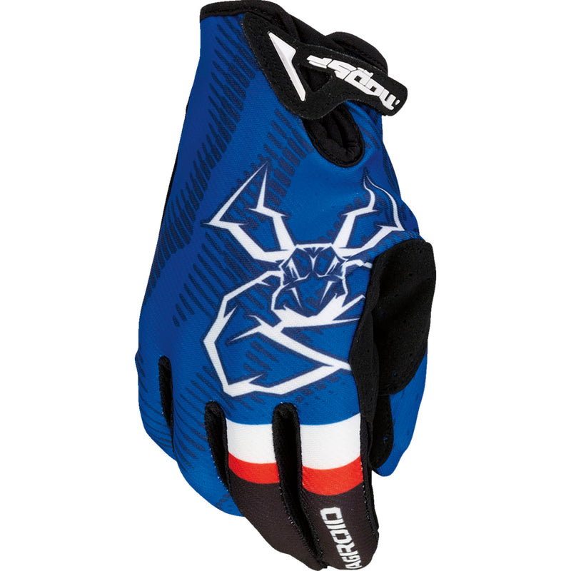 Moose Racing Agroid* Pro Gloves - Blue - Large 3330-7568