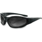 BOBSTER Raptor II Sunglasses - Matte Black - Interchangeable Lens BRA201