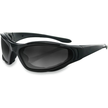 BOBSTER Raptor II Sunglasses - Matte Black - Interchangeable Lens BRA201