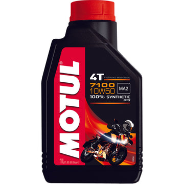 Motul 7100 4T Synthetic 10W50 Oil 1L by WPS