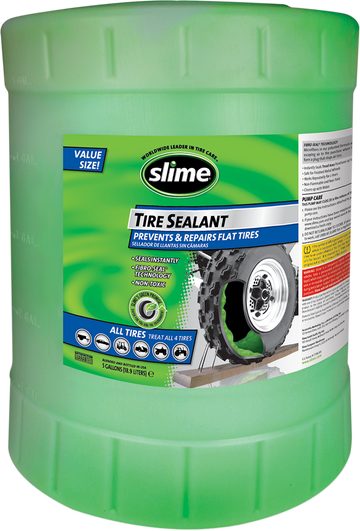 SLIME Tubeless Tire Sealant - 5 U.S. gal. SDSB-5G