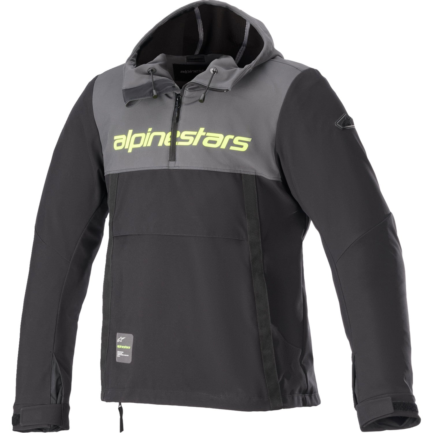 ALPINESTARS Sherpa Jacket - Black/Gray/Yellow - Medium 4208123-9151-M