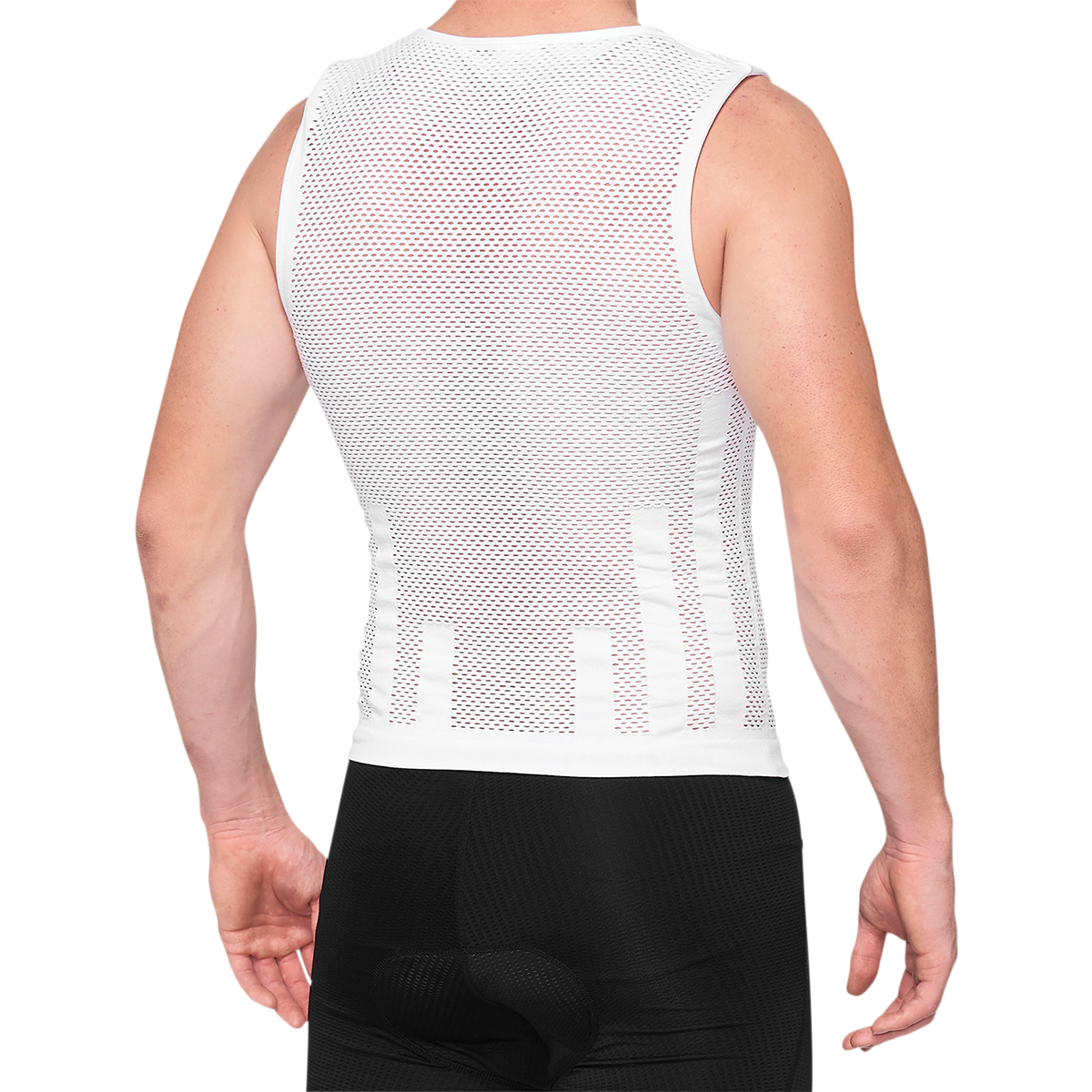 100% Zephyr Tank Jersey - White - S/M 35502-000-17