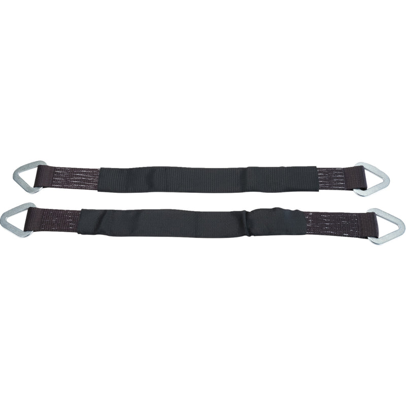 Moose Racing Axle Strap - 2"x30" Black - Pair 3920-0522