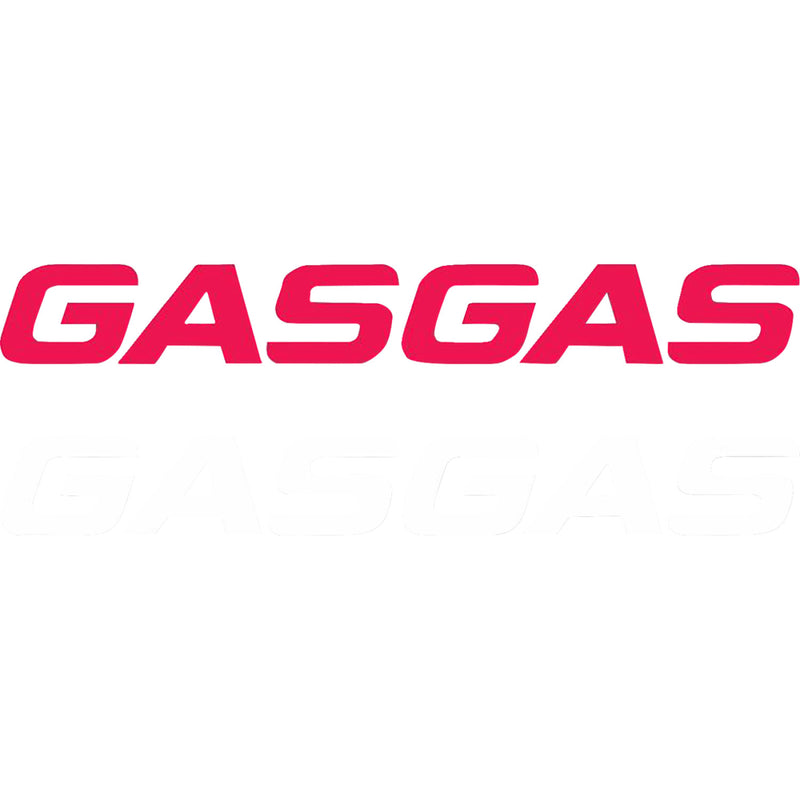 FACTORY EFFEX Die-Cut Decal - 3' - Gas Gas Red 28-94706