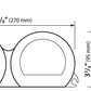 4 Piece Blue Led Gauges `14 22 Flht Flhx Fltr