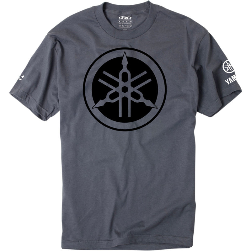 FACTORY EFFEX Yamaha Tuning Fork T-Shirt - Charcoal Gray - Large 16-88292