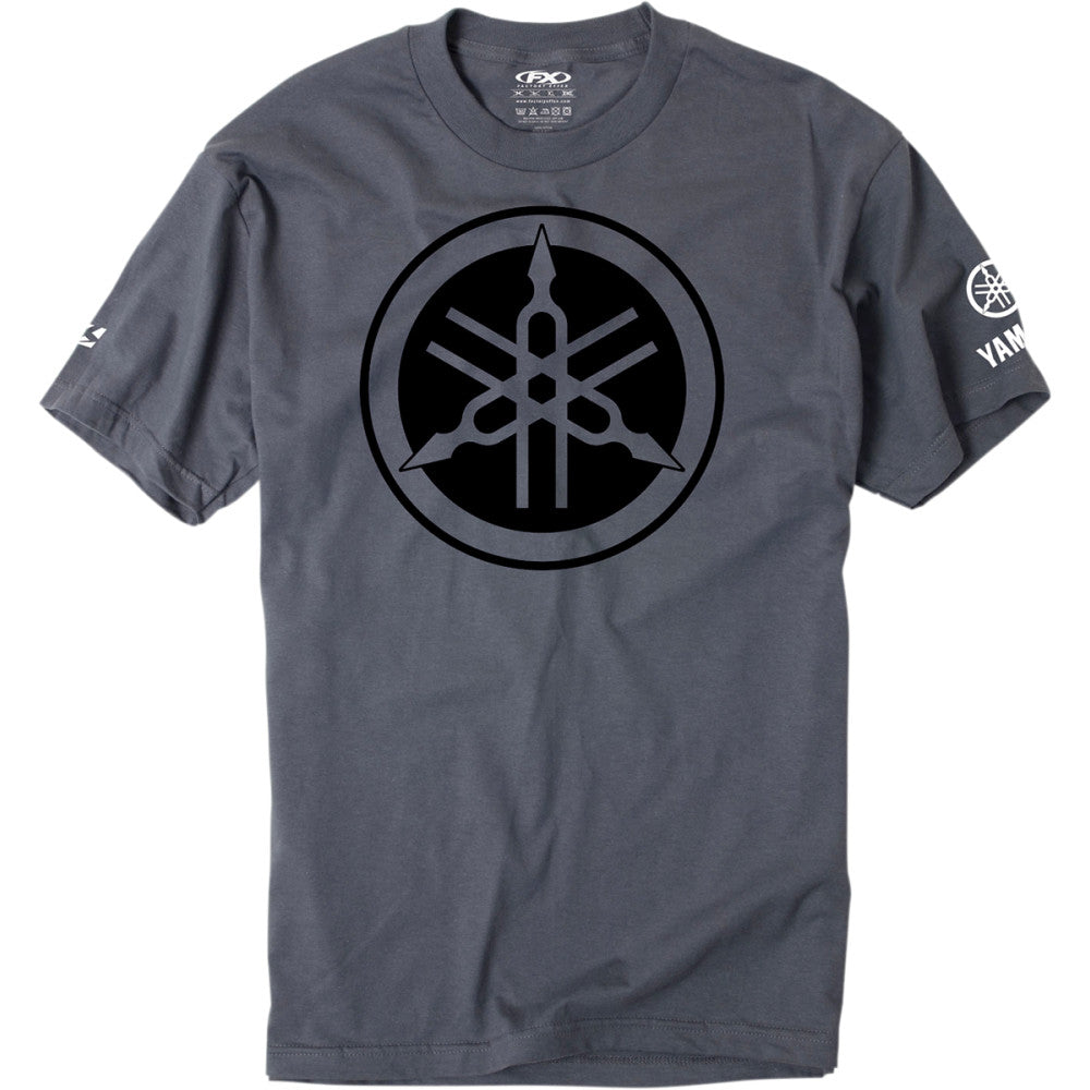 FACTORY EFFEX Yamaha Tuning Fork T-Shirt - Charcoal Gray - XL 16-88294