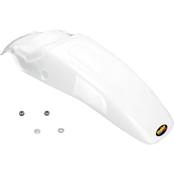 Maier MX Style Rear Fender - White 170031