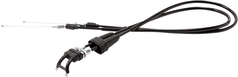 MOTION PRO Black Vinyl Throttle Cable - Push/Pull - '18-'24 GasGas/Husqvarna/KTM 10-0170