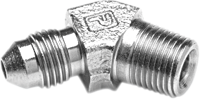 GOODRIDGE Fitting - -3 to 1/8" NPT - 45? - Chrome P823-03CH