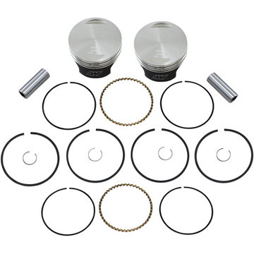 WISECO Tracker* Series Piston Kit - 3.498"- 1340 cc 80 Cubic Inch - Standard - Evolution K0215PS