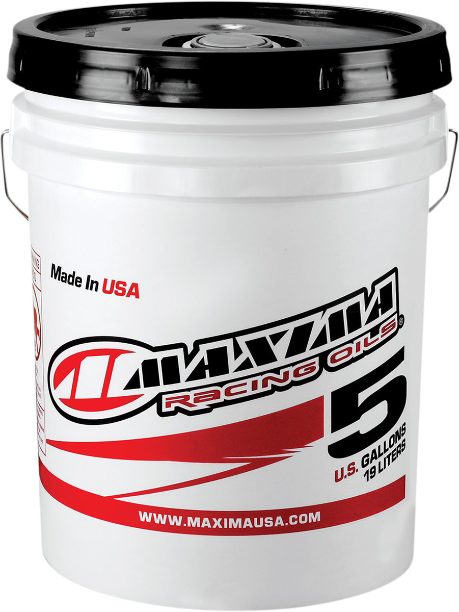 MAXIMA RACING OIL Racing Fork Fluid - 10wt - 5 U.S. gal. - Pail 59505-10 by Maxima Racing Oil Fork Oils