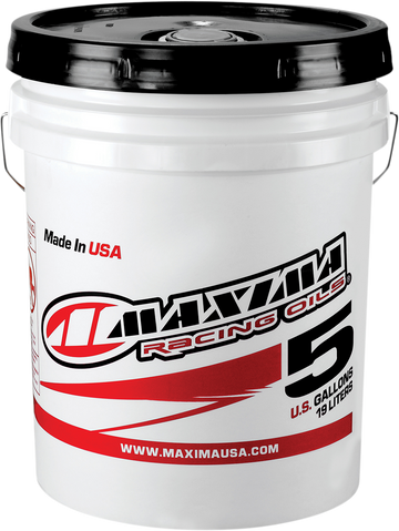 MAXIMA RACING OIL Racing Fork Fluid - 10wt - 5 U.S. gal. - Pail 59505-10 by Maxima Racing Oil Fork Oils