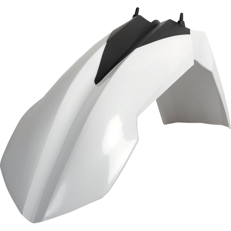 POLISPORT Fender - Front - White - KTM 8568700008 by Polisport