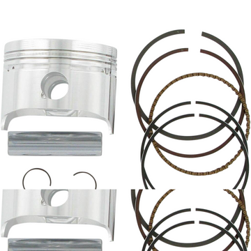 WISECO Piston Kit - 65.50 mm - Honda 4156M06550