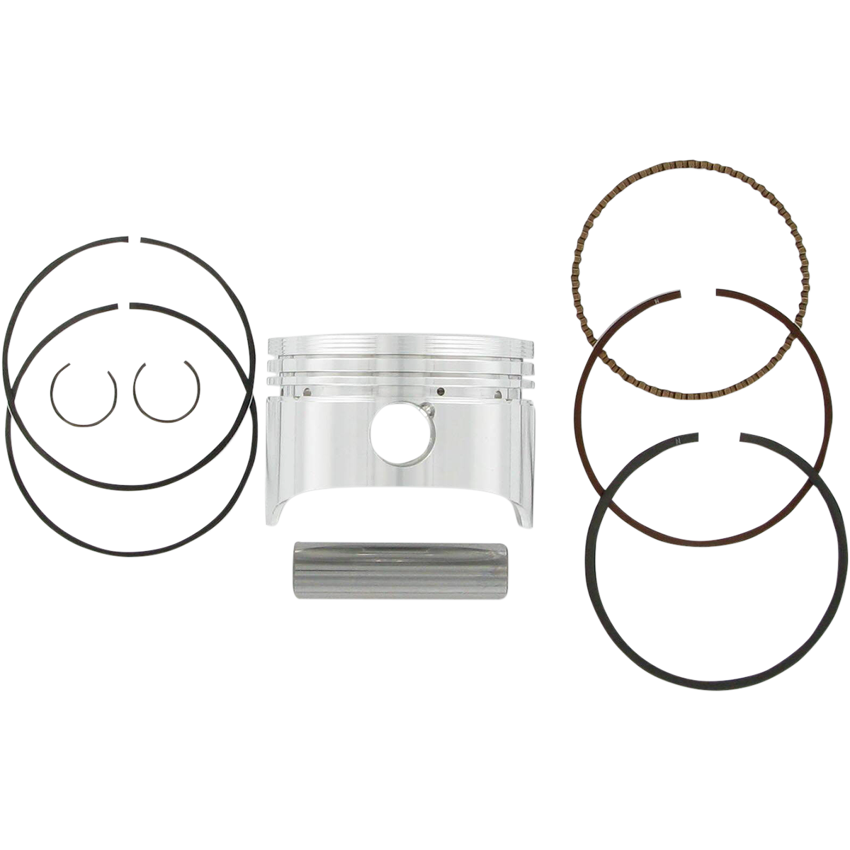 WISECO Piston Kit - Standard - Yamaha 4312M07000