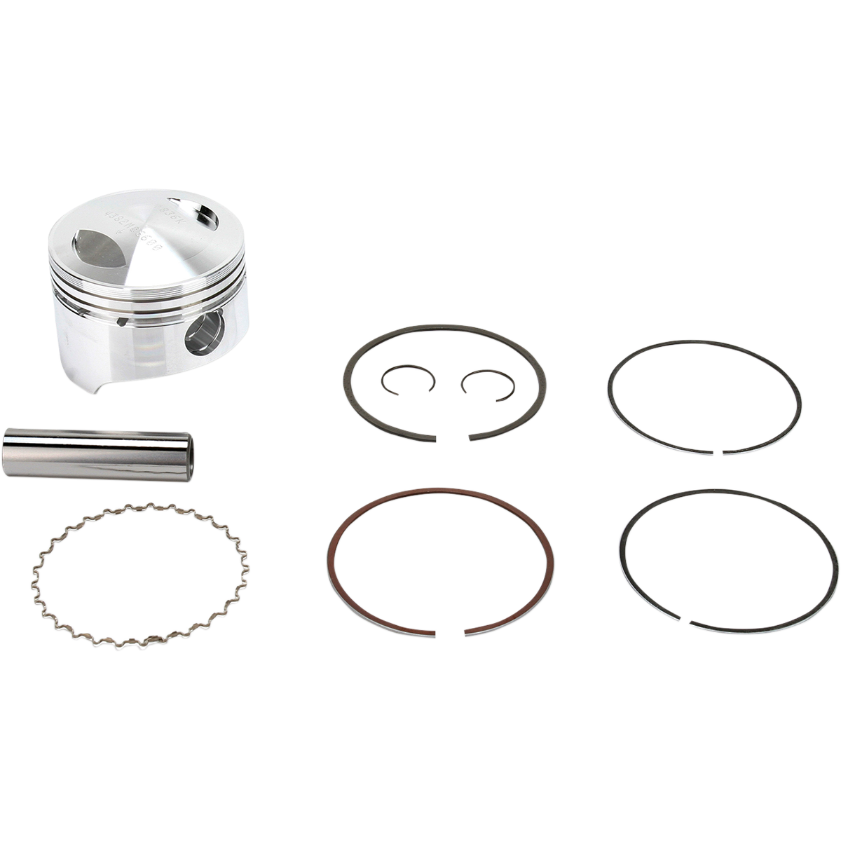 WISECO Piston Kit - 66.00 mm - Arctic Cat | Suzuki 4382M06600