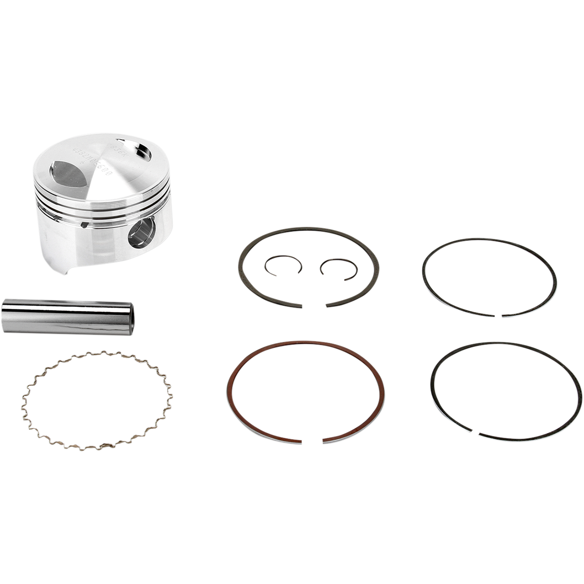 WISECO Piston Kit - 66.50 mm - Arctic Cat | Suzuki 4382M06650