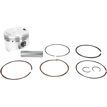 WISECO Piston Kit - 76.50 mm - Kawasaki 4671M07650