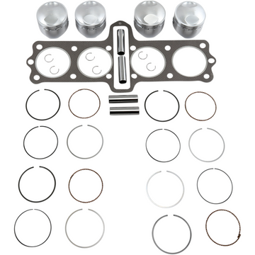 WISECO Piston Kit with Gasket - 73.00 mm - Suzuki K1085