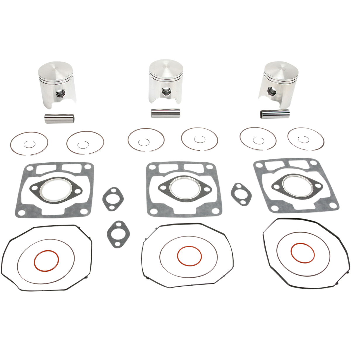 WISECO Piston Kit with Gasket - 66.00 mm - Fuji Engine Type - Polaris SK1191