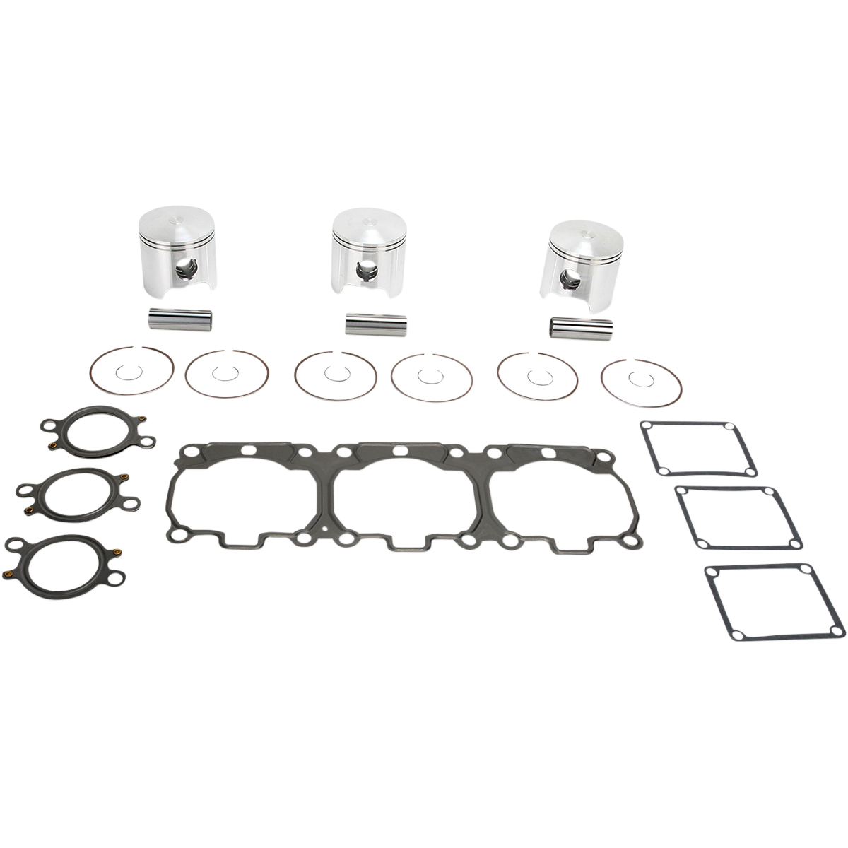 WISECO Piston Kit with Gaskets - 70.50 mm - Yamaha SK1251