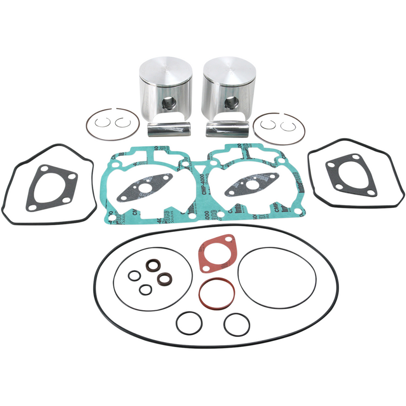 Wiseco Piston Kit with Gaskets - 76.00 mm - 593 Engine Type - Ski-Doo SK1292