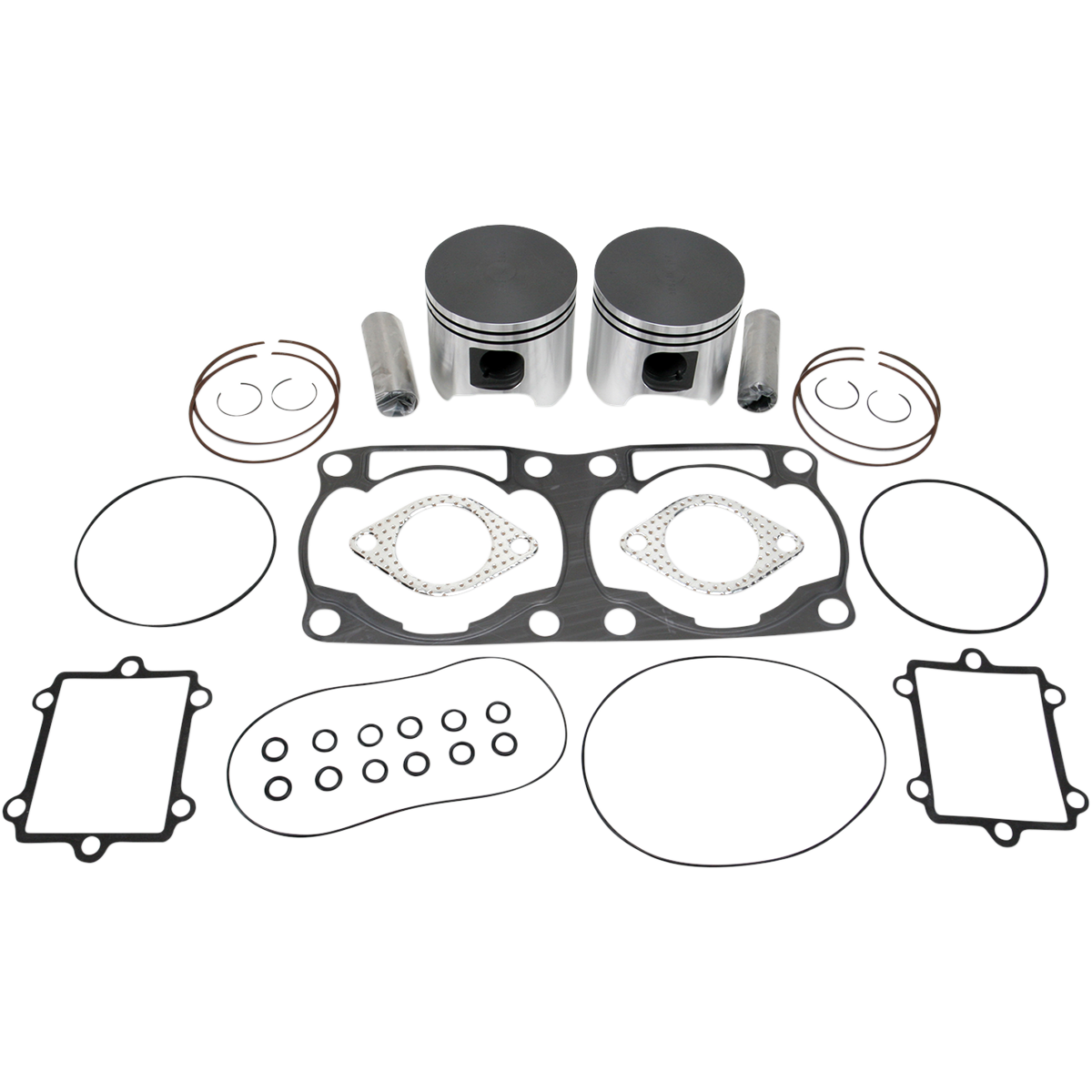 WISECO Piston Kit with Gaskets - 78.00 mm - B Case Series - Arctic Cat SK1316