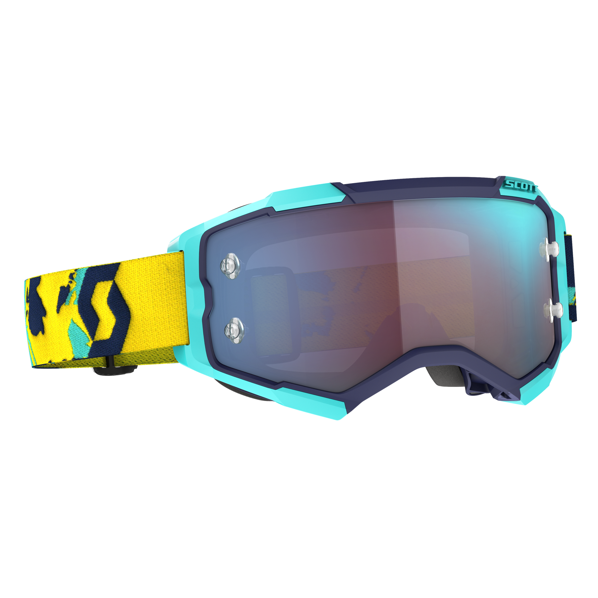 Fury Goggle Blue/Orange Blue Chrome Works Lens