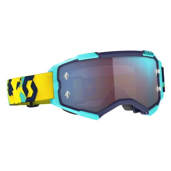 Fury Goggle Blue/Orange Blue Chrome Works Lens