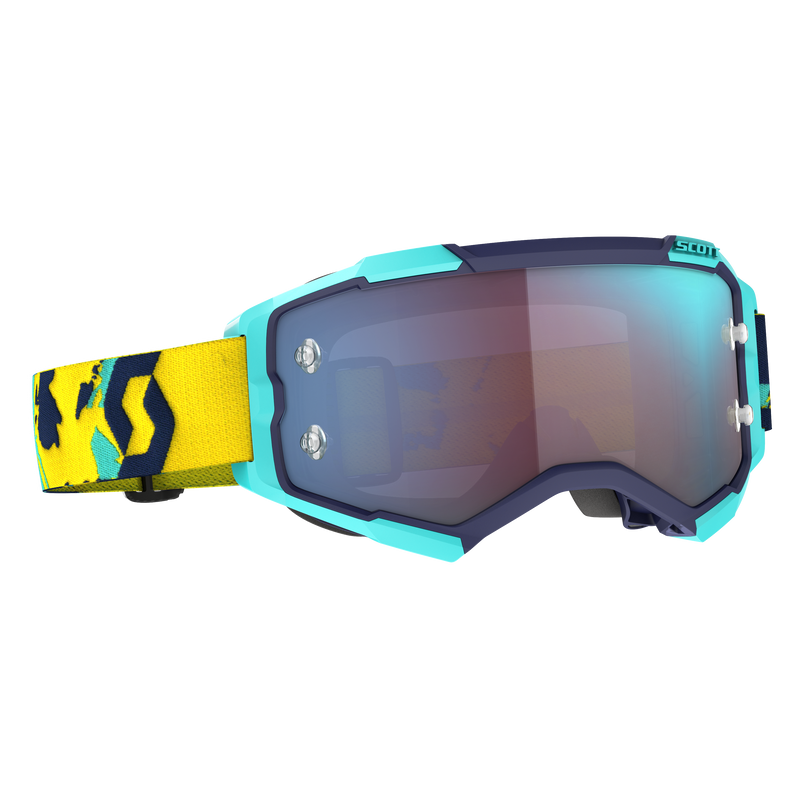 Fury Goggle Blue/Orange Blue Chrome Works Lens