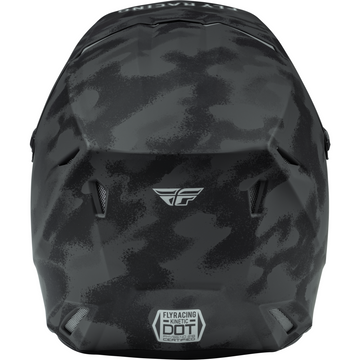 Fly Youth Kinetic S.E. Tactic Helmet Matte Grey Camo YLarge