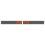 Fly Racing Youth Focus Goggle Grey/Orange - Clear Lens