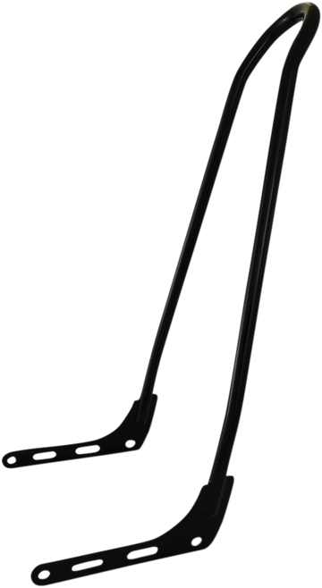 MOTHERWELL One-Piece Sissy Bar - Black MWL-156T-18-MB