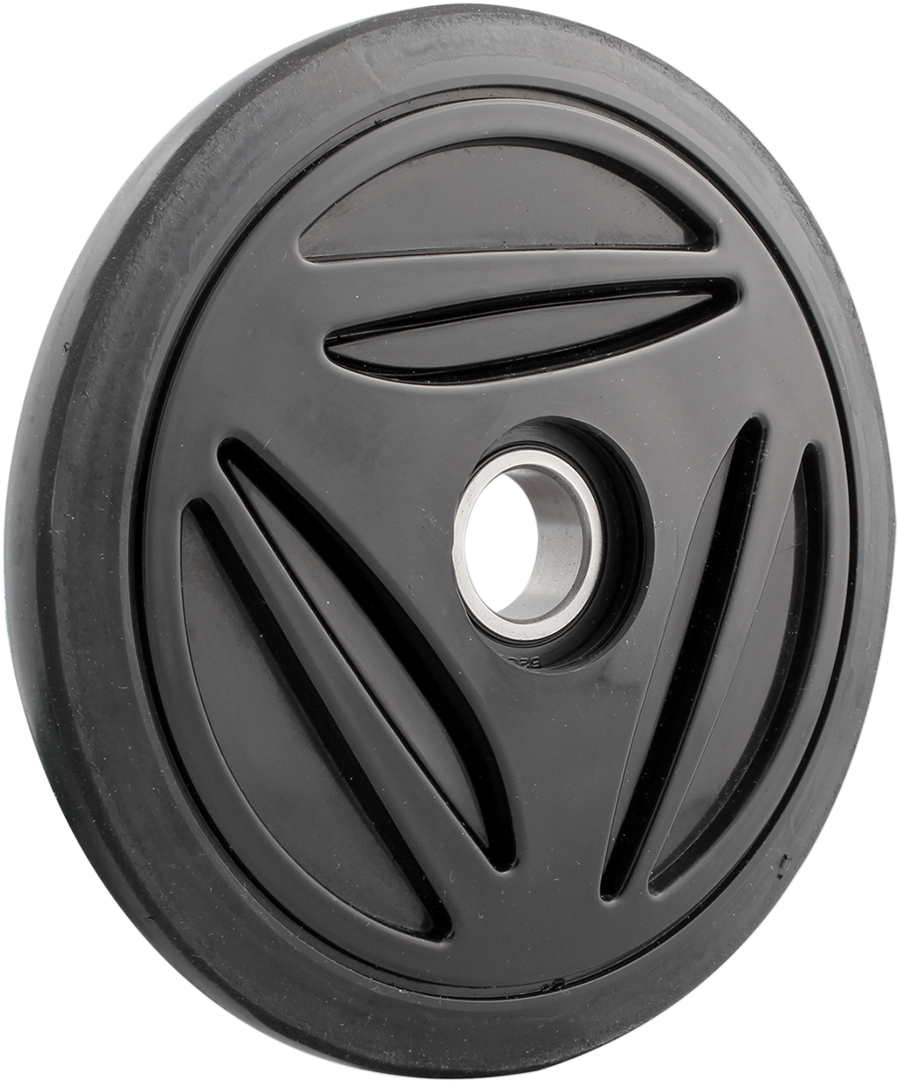 KIMPEX Idler Wheel with Bearing 6205-2RS - Black - Group 12 - 180 mm OD x 1" ID 298928